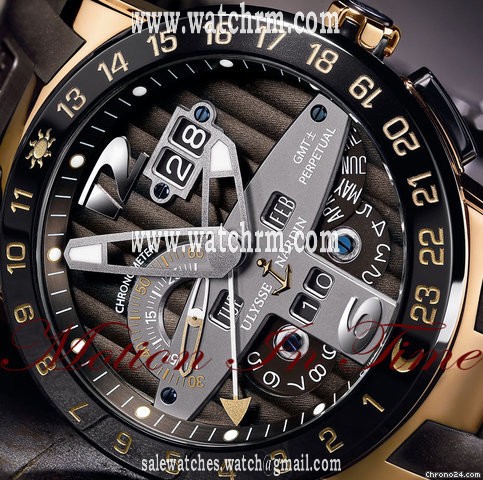 Ulysse Nardin "EL TORO" GMT PERPETUAL CALENDAR ROSE GOLD LIMITED 500 PCS WATCHES 2