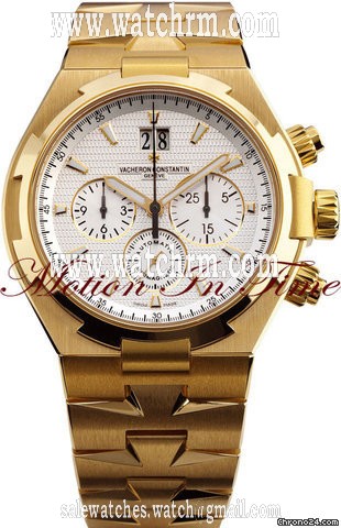 Vacheron Constantin OVERSEAS CHRONOGRAPH BIG DATE YELLOW GOLD ON BRACELET NEW