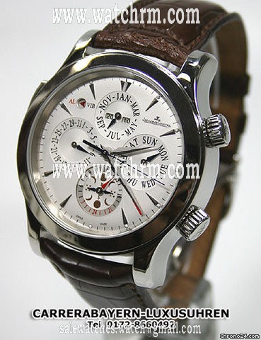 Jaeger-LeCoultre Grand Reveil Stahl/Leder