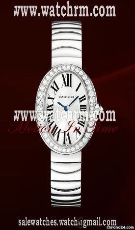 Cartier BAIGNOIRE 2011 WHITE GOLD DIAMOND ON BRACELET -