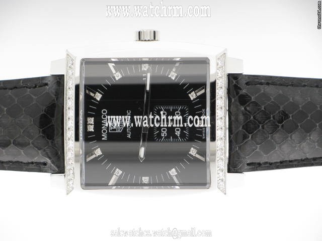 replica TAG Heuer MONACO BRILLANTI NERO WATCHES 1