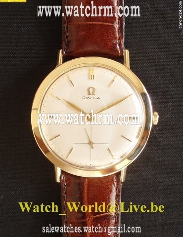 Omega Rare case (Year : 1957)  Solid 18ct gold MINT