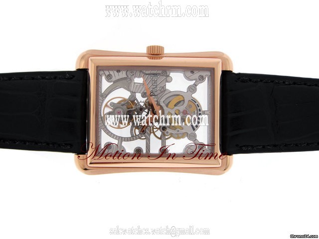 Piaget EMPERADOR ROTATING TOURBILLON SKELETON ROSE GOLD "BLACK TIE"