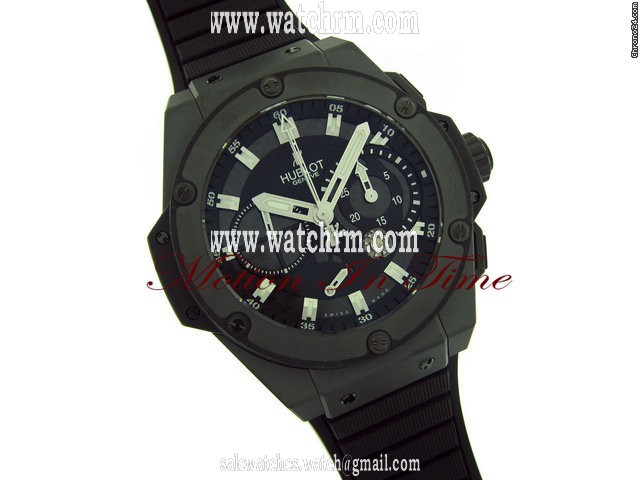 replica Hublot BIG BANG KING POWER "BLACK MAGIC" POWER RESERVE RATTRAPANTE WATCHES 1 