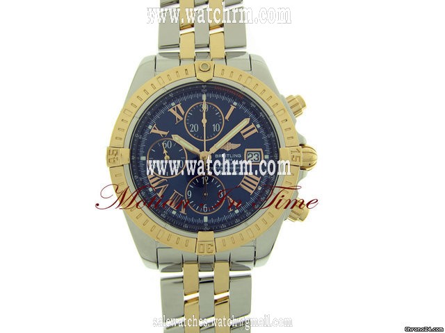 replica Breitling CHRONOMAT EVOLUTION ROSE GOLD & STAINLESS STEEL NEW WATCHES 1 
