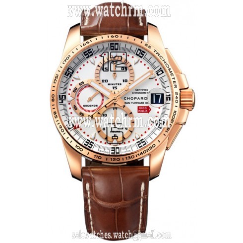 Chopard Mille Miglia Limited Edition 18k Rose Gold Men's Watch 161268-5003