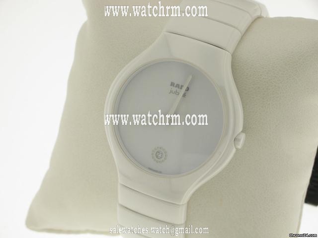 replica Rado TRUE CERAMICA BIANCA BRILLANTINI 40mm WATCHES 1 