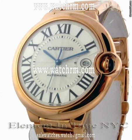 Cartier Ballon Bleu 42mm Pink Gold Automatic