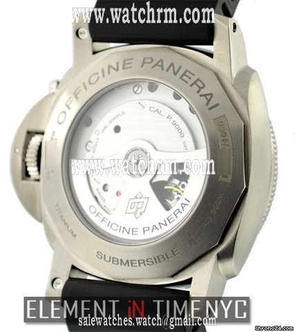 replica Panerai Luminor Submersible Titanium 47MM  PAM 305 Black Dial WATCHES 1 