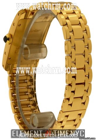 replica Cartier Tank Americaine  Ladies 18K Yellow Gold W26015K2 B+P WATCHES 1 