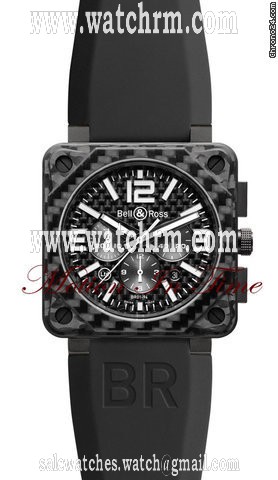 Bell & Ross BR01-94 Carbon Fiber Chronograph (NEWEST BR01-94 CARBON FIBER CHRONOGRAPH (NEWEST) RARE LIMITED