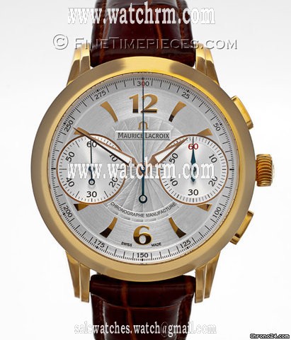 Maurice Lacroix Masterpiece Le Chronographe 18 kt. Rotgold Limited - MP 7008 - PG 101 - 120