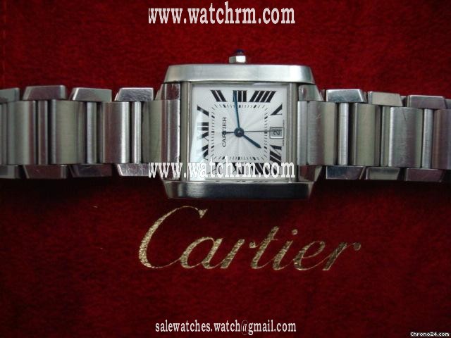 Cartier Tank Francaise Stahl HERREN