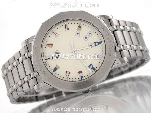 Corum Herren "ADMIRAL`S CUP" Edelstahl Quarz