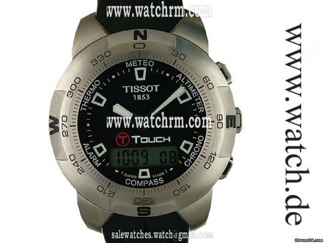 Tissot T Touch Edelstahl Kautschuk 41mm