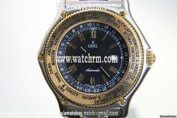 replica Ebel SPORT VOYAGER AUTOMATIC IN EDELSTAHL MIT 750 GOLD WATCHES 1 