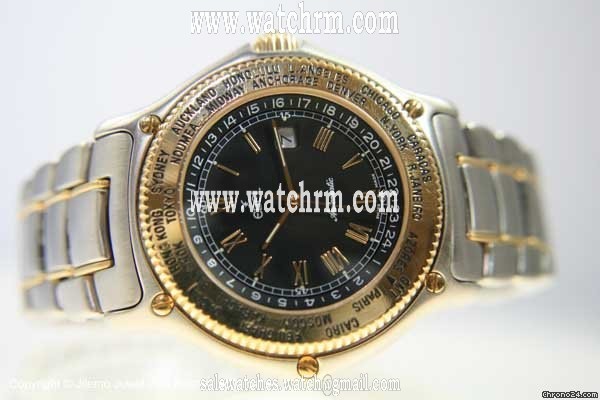 Ebel SPORT VOYAGER AUTOMATIC IN EDELSTAHL MIT 750 GOLD