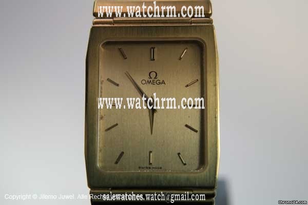 replica Omega HIGHTECH QUARTZ IN MASSIV 750 18K GELBGOLD WATCHES 1 