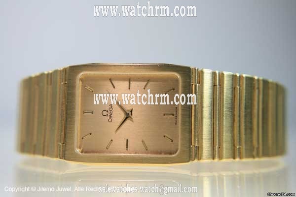 Omega HIGHTECH QUARTZ IN MASSIV 750 18K GELBGOLD