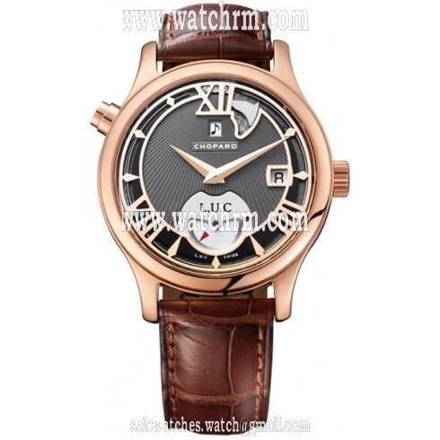 Chopard 18k Rose Gold LUC Men's Watch 161912-5002