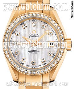 Omega Seamaster Aqua Terra Ladies Rotgold NEU incl MWST mit B + Pa