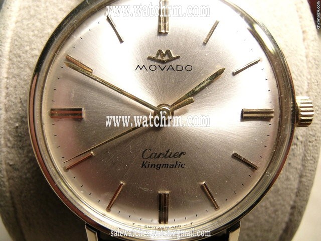 replica Cartier / movado kingmatic - original vintage 1960's WATCHES 1 