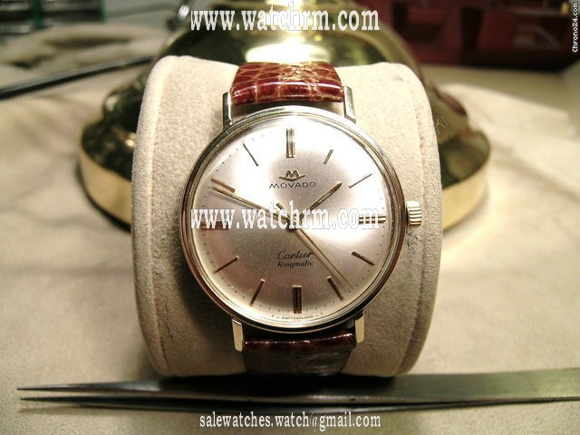 Cartier / movado kingmatic - original vintage 1960's