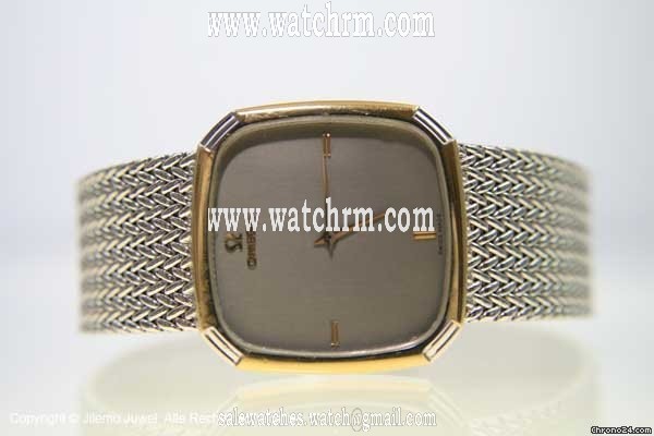 Omega QUARTZ  IN 750 18K WEISSGOLD MIT GELBGOLD