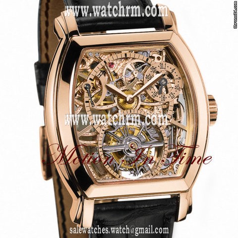 Vacheron Constantin MALTE TOURBILLON SKELETON ROSE GOLD -POWER RESERVE SQUELETTE