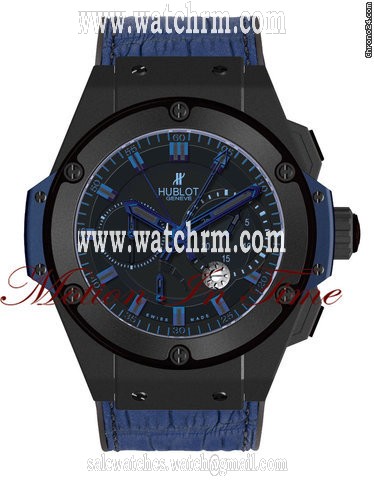 Hublot BIG BANG KING POWER "ALL BLACK-BLUE" VENDOME LIMITED EDITION