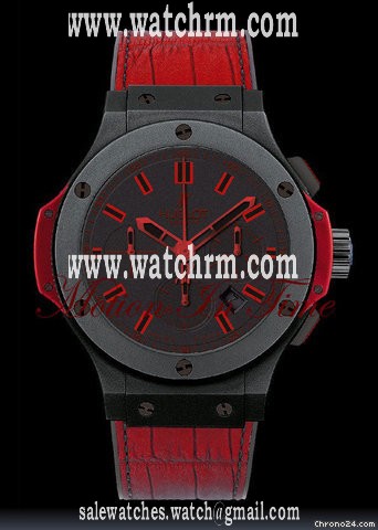 Hublot BIG BANG "ALL BLACK-RED" CHRONOGRAPH LIMITED 500 PIECES