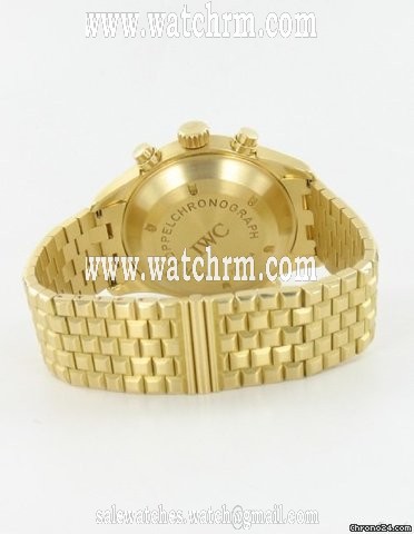 replica IWC Flieger Doppelchrono in 18 K Gold WATCHES 1 