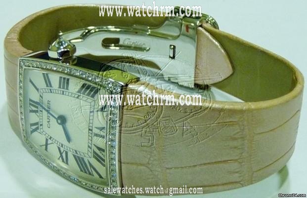 Cartier LA DONA 18K WHITE GOLD DIAMONDS LADIES WATCH