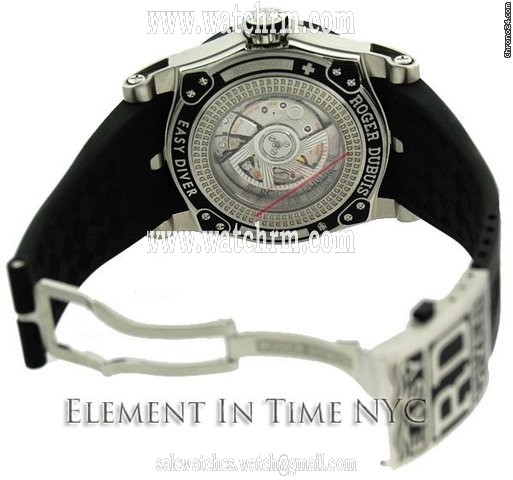 replica Roger Dubuis Easy Diver 46mm Steel On Rubber Strap WATCHES 1 