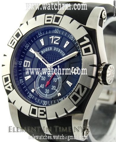 Roger Dubuis Easy Diver 46mm Steel On Rubber Strap
