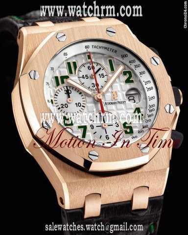 replica Audemars Piguet "PRIDE OF MEXICO" ROSE GOLD ROYAL OAK OFFSHORE LIMITED 100 WATCHES 1 