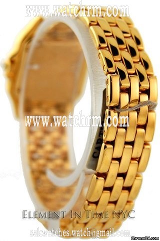replica Cartier Panthere 18kt Yellow Gold Ladies Factory Diamond Bezel WATCHES 1 