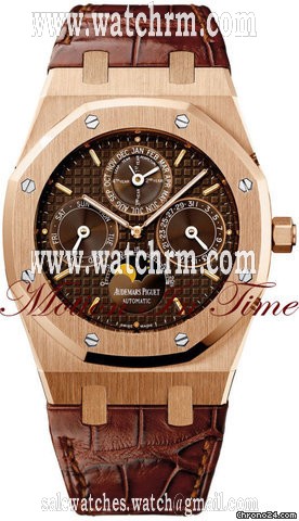 Audemars Piguet ROYAL OAK PERPETUAL CALENDAR ROSE GOLD - NEW 2010