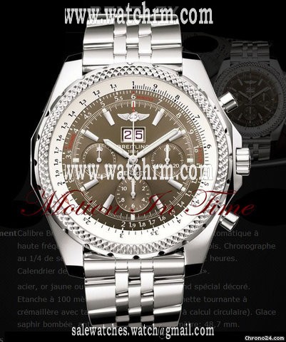 Breitling BENTLEY MOTORS 6.75 "BRONZE" STAINLESS STEEL SPECIAL EDITION