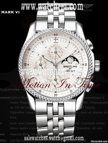 Breitling BENTLEY MOTORS MARK VI COMPLICATIONS 19 S/S & PLATINIM