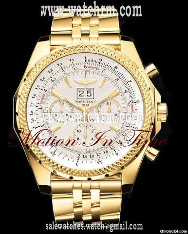 Breitling BENTLEY MOTORS 6.75 18kt YELLOW GOLD SPECIAL EDITION