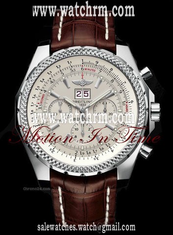 Breitling BENTLEY MOTORS 6.75 "WHITE" STAINLESS STEEL SPECIAL EDITION