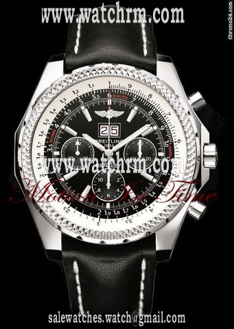 Breitling BENTLEY MOTORS 6.75 "BLACK" STAINLESS STEEL SPECIAL EDITION