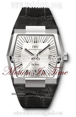 IWC "VINTAGE" DA VINCI "TV WATCH" PLATINUM LIMITED 500 PIECES