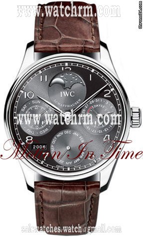 IWC PORTUGUESE PERPETUAL CALENDAR II MOONPHASE WHITE GOLD NEW