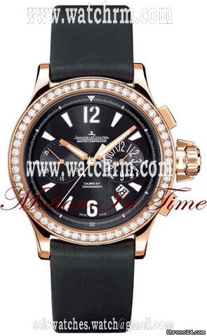 Jaeger-LeCoultre MASTER COMPRESSOR LADIES' CHRONOGRAPH ROSE GOLD DIAMOND NEW