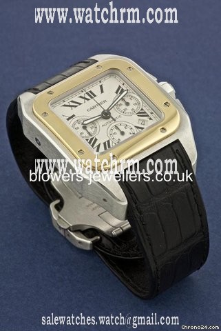 replica Cartier Santos 100 XL Chrono W20091X7 WATCHES 1 