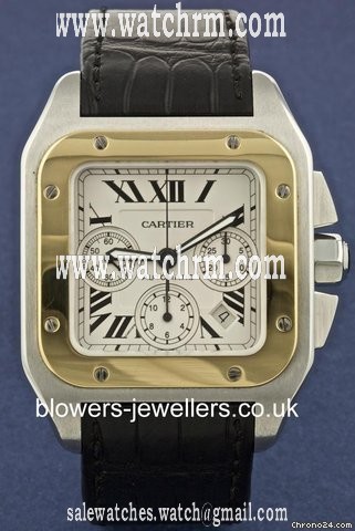 Cartier Santos 100 XL Chrono W20091X7