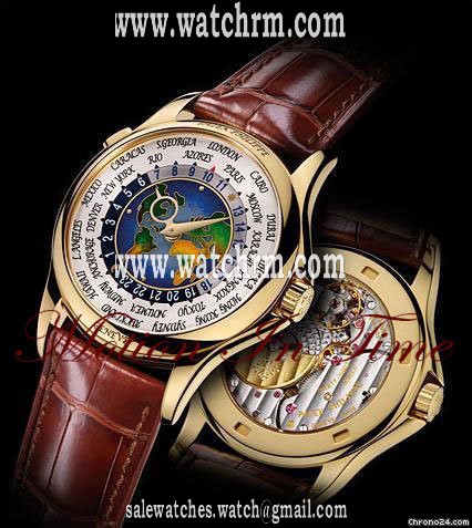 Patek Philippe SUPER RARE - 5131J WORLD TIME "MAP" CLOISONNE DIAL - SEALED