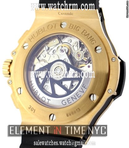 replica Hublot Big Bang Chrono 44mm Red Gold And Black Ceramic WATCHES 1 